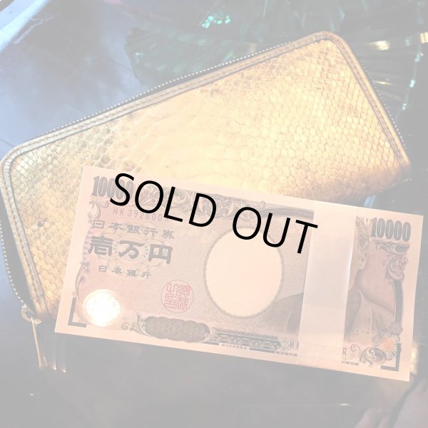 画像6: オリジナル最高級ダイヤモンドパイソン金運財布・小銭入れ（それぞれ別売り）【完全受注販売・送料無料】 (6)