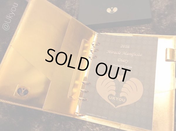 画像3: ラスト１点！即納可能！！オリジナル最高級ダイヤモンドパイソン【開運ご自愛手帳カバー】A５サイズ６穴タイプ (3)