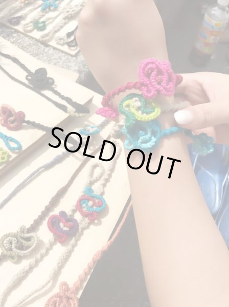 画像4: らかびた∞ともひこ∞大麻（おおあさ）オラクルブレスレット（2回の獅子座と太陽の2種類） (4)