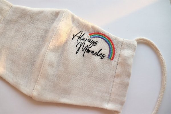 画像4: 自分自神®ご自愛ファビュラス♡オーガニックコットンマスク5種類 (4)