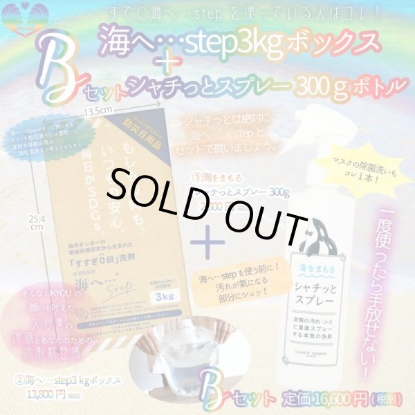 画像2: がんこ本舗の「海をまもる」UKYOUセレクトお洗濯セット♪　クロネコ送料無料☆（2023年5月クロネコ送料値上げにつき北海道と東北地区のみ一部負担いただくことになりました） (2)